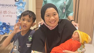 MAMAH DAN BAYI AZAM PULANG DARI RUMAH SAKIT 🏥 | Ali vlog