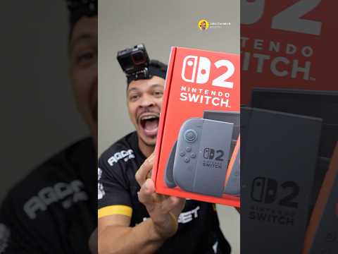 MEU NINTENDO SWITCH 2 CHEGOU