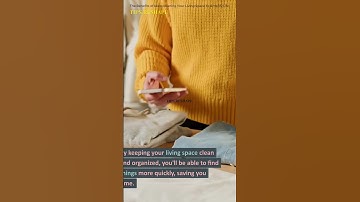 The Benefits of keep cleaning Your Living Space to simplify Life 4 (Tips Reshape) #shorts
