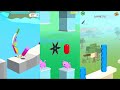 Slice It All | Don't Slice The Cat | Master Slice - All Levels Gameplay Android, iOS