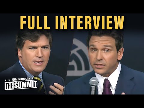 Tucker Carlson & Ron DeSantis Full Interview | Banking, Censorship, and Life