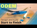 ODEM - own design Embryo class Free Flight Rubber powered model | Design & Build | Start to Finish