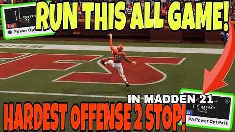 THIS IS BROKEN! I Average 30+ Yards A Play Between These 2 Run & Pass Plays🤑! Madden 21 Offense Tips