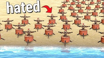 I placed 100 Turrets on Spawn Beach