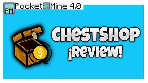 ChestShop PocketMine-MP 4.0 Plugin | [FREE DOWNLOAD] | MINECRAFT PE 1.18 +