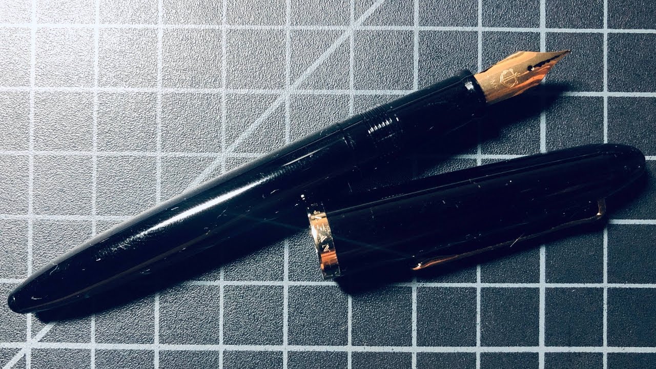 Stylo Plume Sailor 1911 Profit Casual - Noir Avec Détail Or, Plume F (fine), Neuf Avec étiquettes