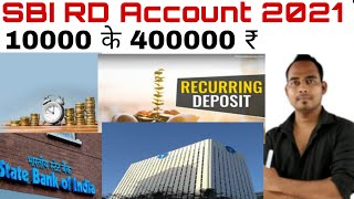 SBI Recurring Deposit | | SBI Bank RD Interest Rates 2021 | Recurring Deposit Calculator 2021