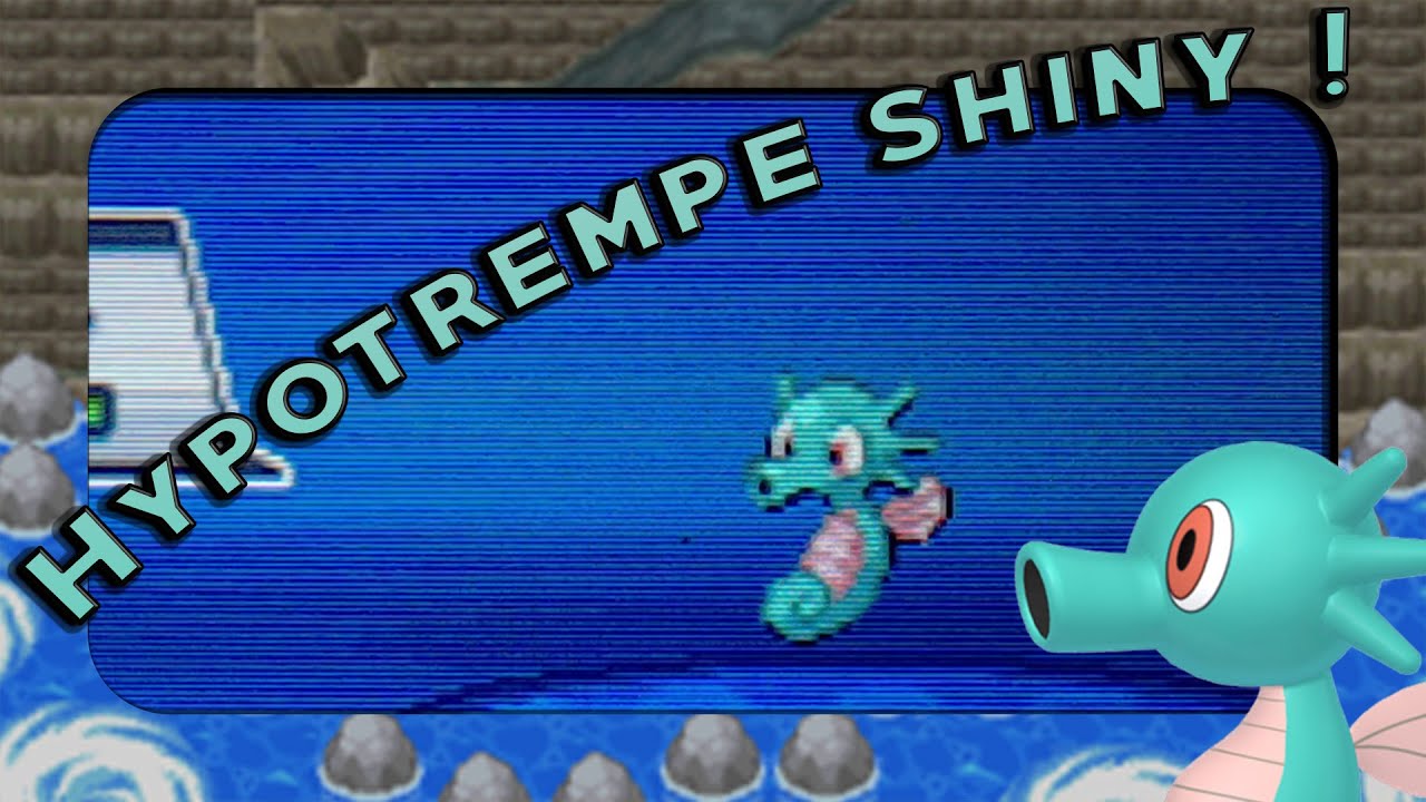 [LIVE] Shiny Horsea/ Hypotrempe Shiny après 3308 RE's sur Pokémon SoulSilver !