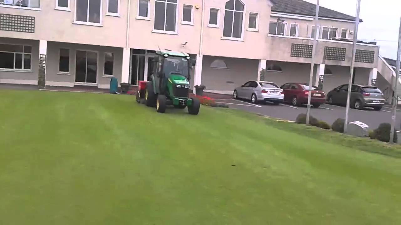 Laytown & Bettystown Golf Club -- Dimple Seeding Demonstration