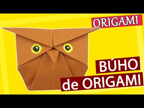 Video: Cómo Hacer Un Búho Con Papel