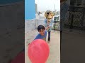 Riyan's Balloon Reaction 😂🎈| cute funny moment #shorts