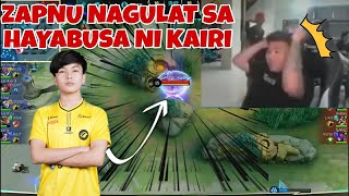 Zapnu Reaction Sa Hayabusa Ni Kairi M4 Echo Ph Vs Onic Esports M4 Upper Bracket Finals