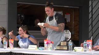 LIVE Cream Puff eating contest at Wisconsin State Fair