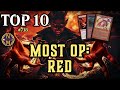 The most broken red cards ever printed   every banned red card in magic the gathering