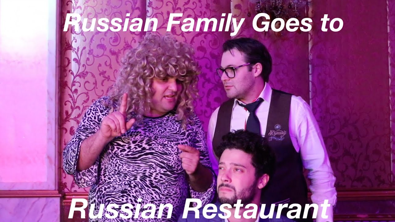 Russian Speaking Family goes to Russian Restaurant (Dynasty)