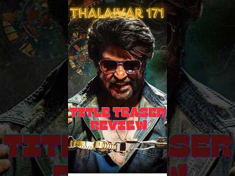 Coolie Teaser Review by Kritics Kuber | Thalaivar 171 | Rajinikanth| Lokesh|Ani #shorts #shortsfeed