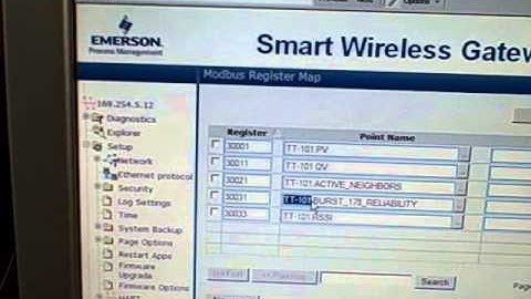 Smart Wireless Gateway extended variable mapping