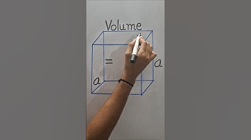 Volume of cube #mathsbyjigs #maths #knowledge #information #Volumecube #study #shape #cube #exam