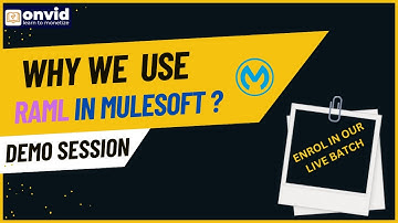 Why RAML? | MuleSoft Training DEMO | ONVID | Enrol Now