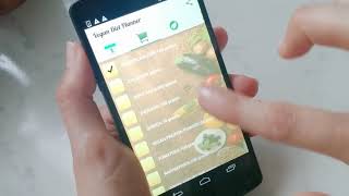 Vegan Diet Planner - Android App screenshot 1