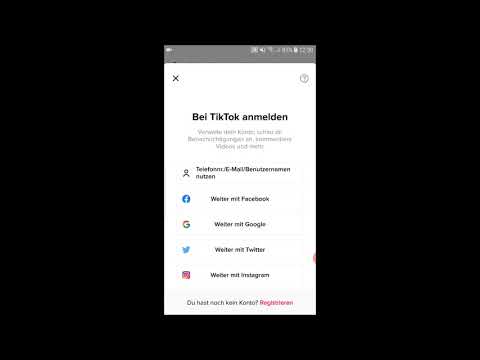 2. TikTok Account erstellen - so fügt man ein zweites tik tok Konto hinzu!