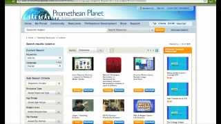 ActivTips - Downloading Flipcharts from Promethean Planet