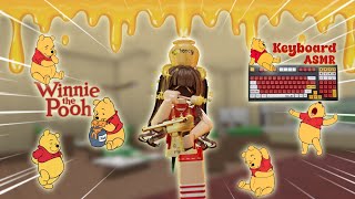 Playing MM2 as WINNIETHEPOOH *Keyboard ASMR* {Murder Mystery 2}