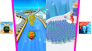 🟠🟣 Going Balls Vs Count Masters Speedrun Android iOS Gameplay 4K Nr 33