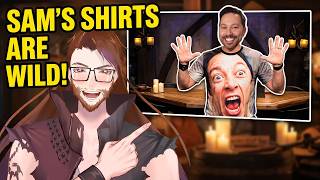Sam Riegel's Fashion Choices Are Wild | Critical Role Reaction
