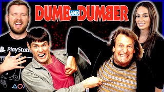 My HUSBAND watches Dumb and Dumber for the FIRST time || Movie Reaction