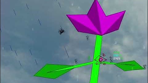 Rain, responsive rain ambience sound and rain shaders in win32api C game demo (2024-09-11)