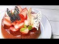 チョコレートチーズケーキ【簡単バレンタインチョコレート】Chocolate cheesecake