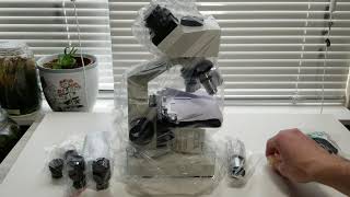 Omax 40x  2000x Microscope Unboxing & Review