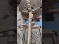 Simple Pressure Spring Making on Lathe Machine | Iron Wire Spring #youtubeshorts