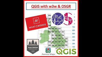QGIS with w3w & Grid Reference