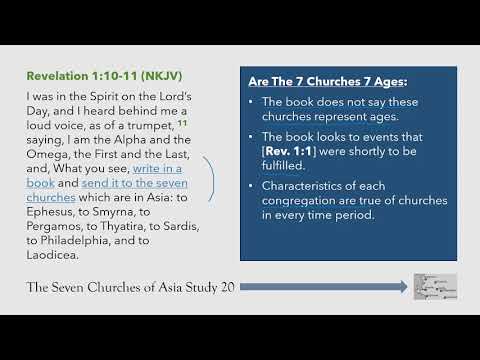 Seven Churches Part 20: Conclusion