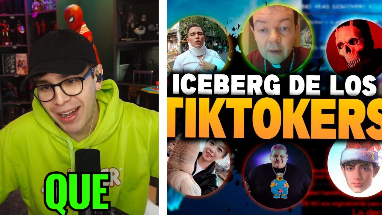 JUANSGUARNIZO ICEBERG de los TIKTOKERS (Cuentas extrañas, bizarra, misteriosa, polémica, aterradora)