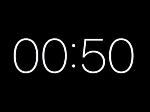 50-SECOND TIMER [Ends With BELL SOUND]
