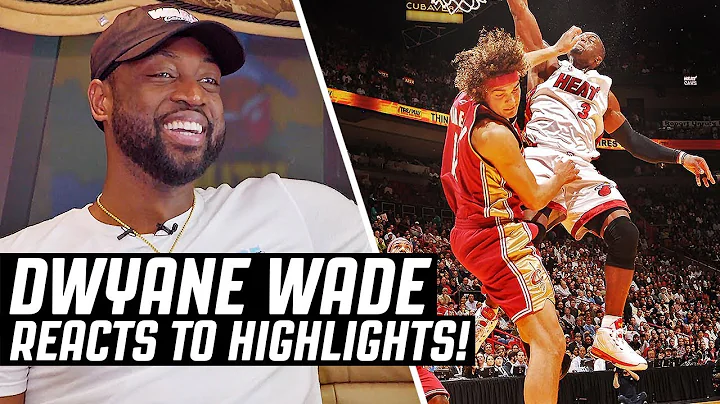 Dwyane Wade Reacts To Dwyane Wade Highlights | The...