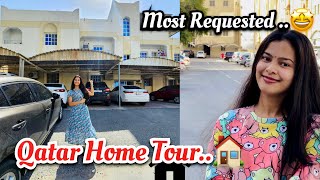 Qatar ലെ വീട്..🏠Home Tour~Most Requested😍#viral #couple #hometour #vlog #trending #dailyvlog