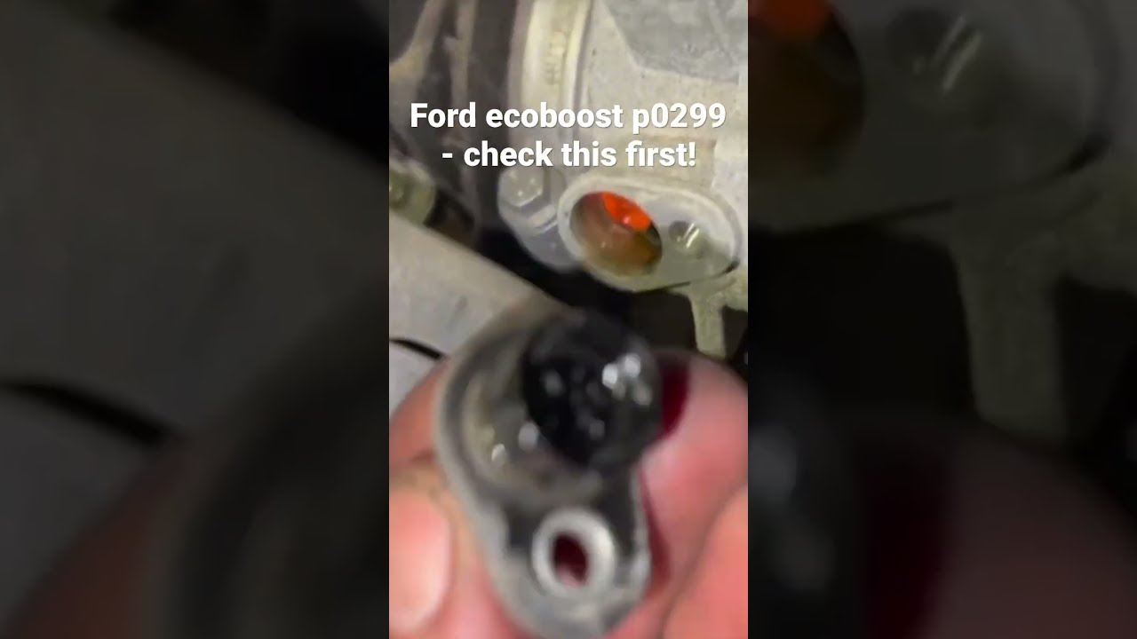 Ford Ecoboost P0299 Fault Cheap Fix Full Video On The Channel