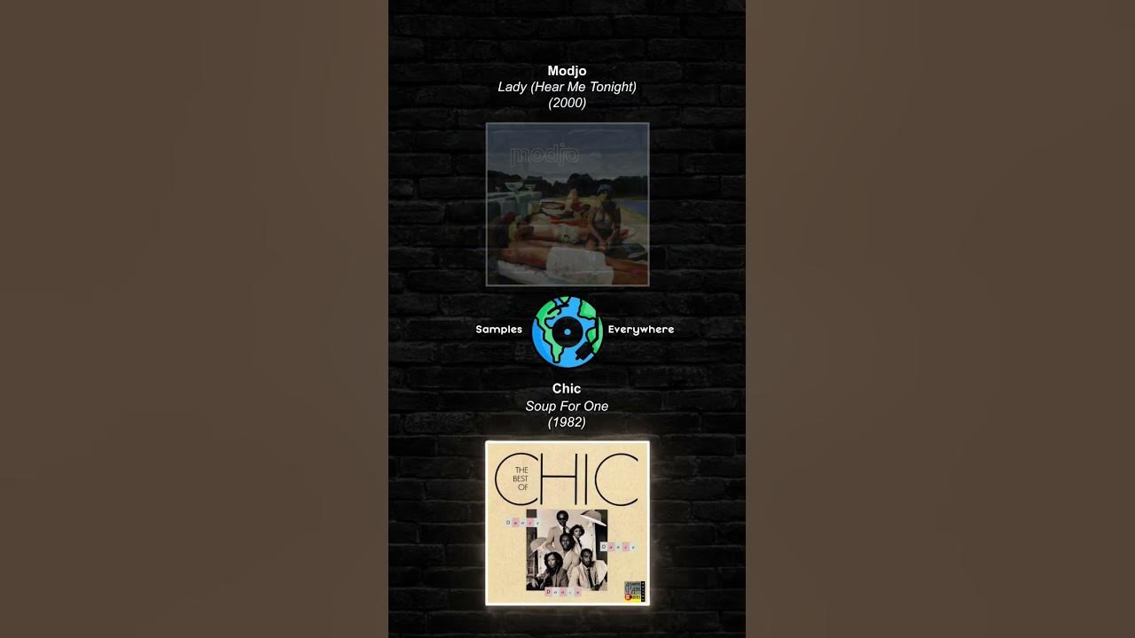 Lady and its main sample, Soup For One by Chic