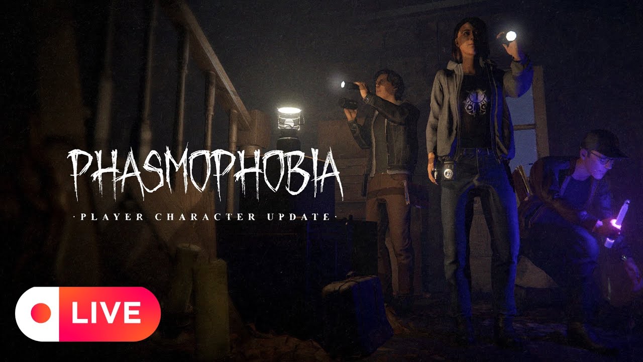 🔴LIVE🔴 NEW PHASMO UPDATE - YouTube