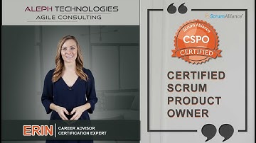 Certified Scrum Product Owner® - Scrum Alliance | ALEPH-GLOBAL SCRUM TEAM ™