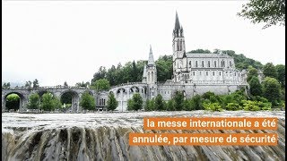 Inondations dans le Béarn, Lourdes menacée