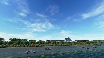 Master Planning of Prototype Architecture  in Flood Disaster Event : study animation #2