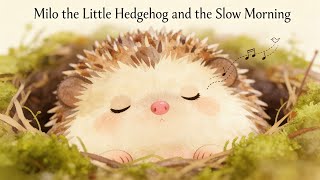 Milo the Little Hedgehog and the Slow Morning 🦔 Bedtime Story for Grown-ups & Kids (ASMR)