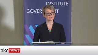 Yvette Cooper: 'More criminals are getting away with it'