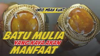 Yakuut Batu Mulia Yg Kaya Akan Manfaat