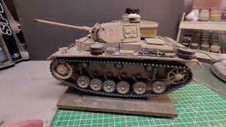 1/16 RC Tank Afrika Korps PZ.III full metal Mato!